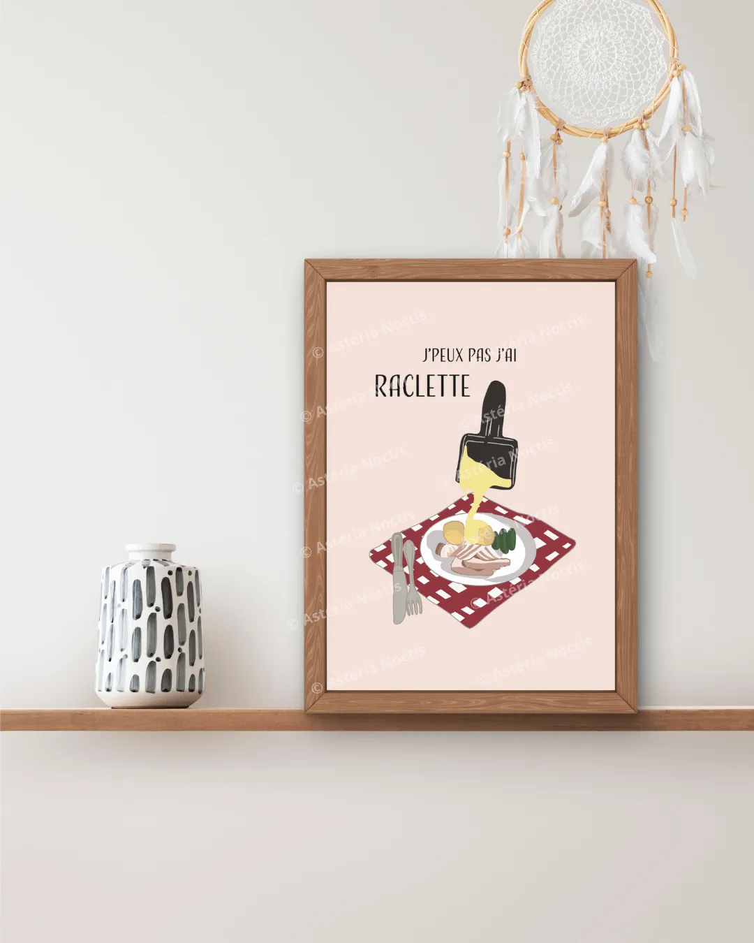 Affiche Raclette Humour