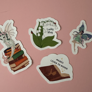 Pack stickers imparfaits Astéria Bloom – vue générale