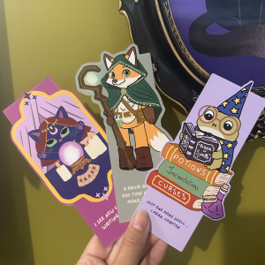 Marque-page fantasy die cut My Little Coven – Magicien, Druide et Oracle